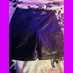 Women's Black bike shorts